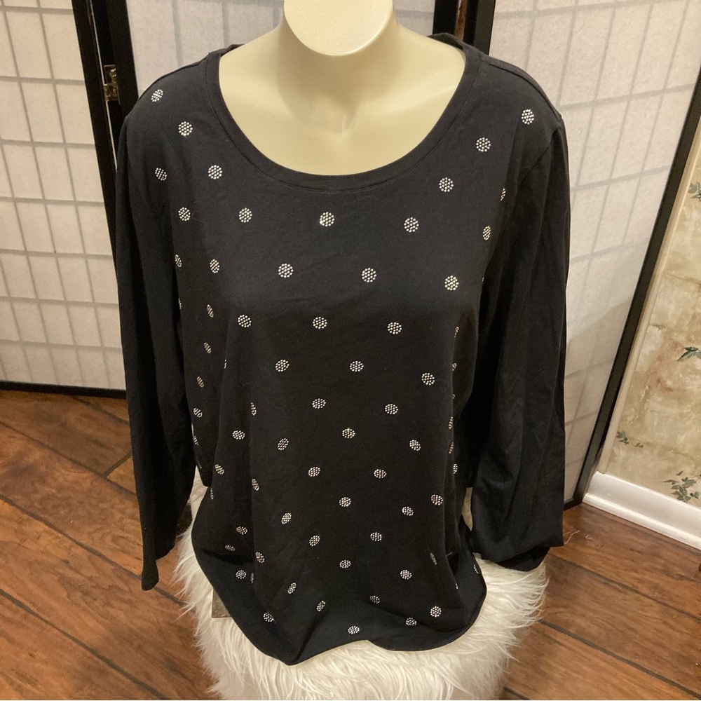 Susan Graver Sparkle Top
